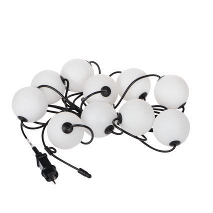 LED Āra dekoratīva virtene GARLAND STONO 10xLED/10W/230V 6m IP67