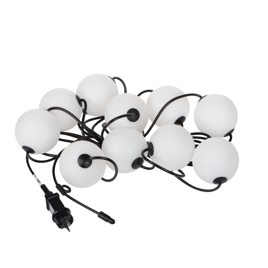 LED Āra dekoratīva virtene GARLAND STONO 10xLED/10W/230V 6m IP67