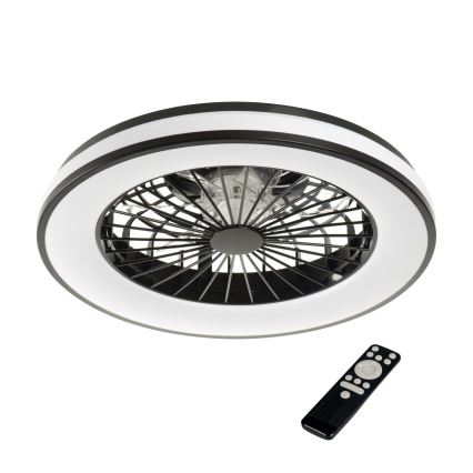 LED RGBW Aptumšojama griestu lampa ar ventilatoru PLAVE LED/48W/230V 3000/4000/6500K + tālvadības pults
