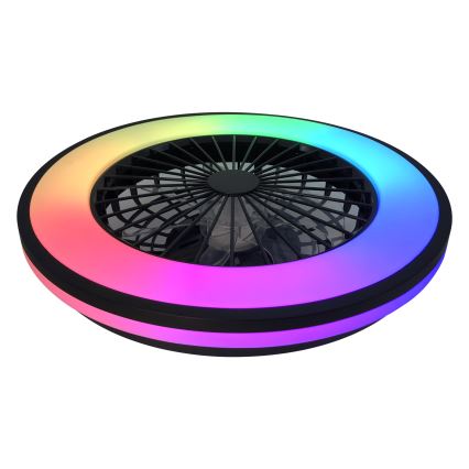LED RGBW Aptumšojama griestu lampa ar ventilatoru PLAVE LED/48W/230V 3000/4000/6500K + tālvadības pults
