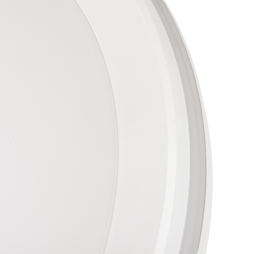 LED Āra griestu lampa BENO E LED/12W/230V 3000/4000/6500K d. 20 cm IP65 balta