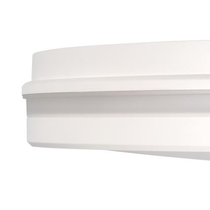 LED Āra griestu lampa BENO ECO LED/12W/230V 3000/4000/6500K d. 20 cm IP65 balta