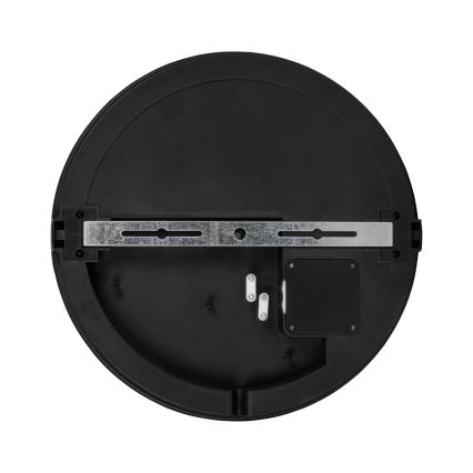 LED Āra griestu lampa BENO E LED/12W/230V 3000/4000/6500K d. 20 cm IP65 melna