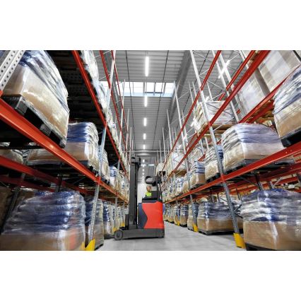 LED Lielas slodzes dienasgaismas lampa MAH MAX LED/18W/230V 4000K IP65 melna