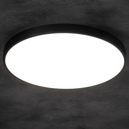 LED Aptumšojama griestu lampa PLAFON LED/20W/230V 3000-6500K Wi-Fi melna