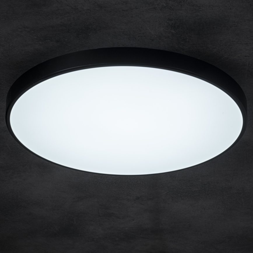 LED Aptumšojama griestu lampa PLAFON LED/20W/230V 3000-6500K Wi-Fi melna