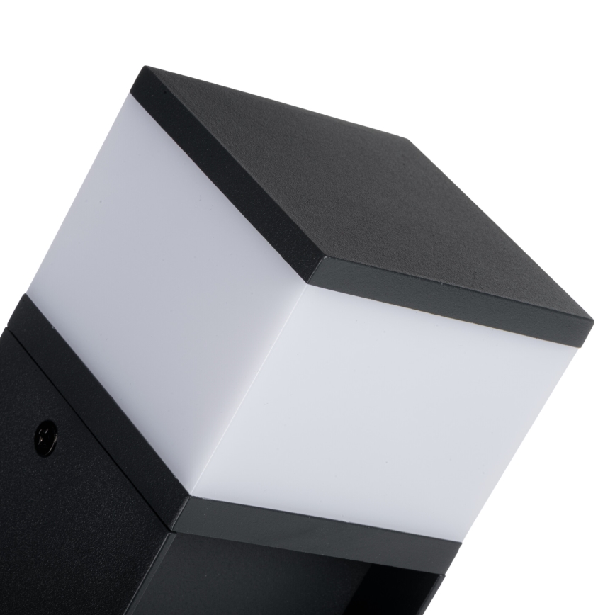 Āra sienas lampa ar kontaktligzdu DASTEN 1xG9/11W/230V IP44 melna