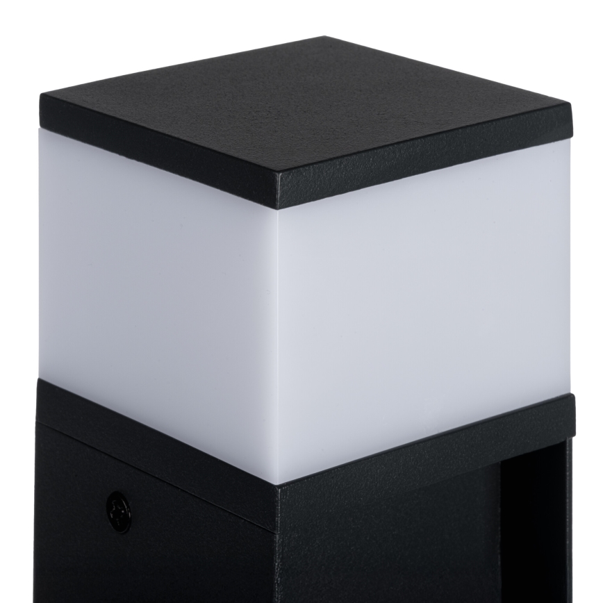 Āra sienas lampa ar kontaktligzdu DASTEN 1xG9/11W/230V IP44 melna