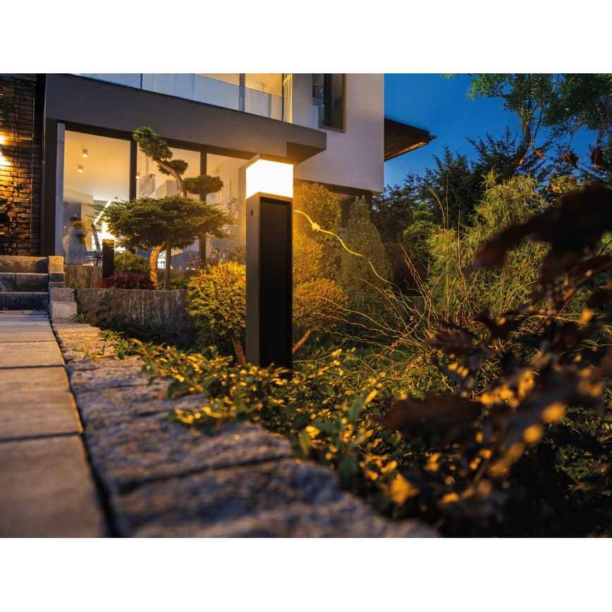 Āra lampa DASTEN 1xG9/11W/230V 30 cm IP44 melna