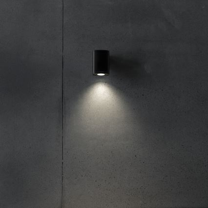Āra sienas lampa ZEVI 1xGU10/10W/230V IP54 antracīta