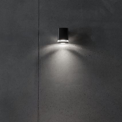 Āra sienas lampa ZEVI 1xGU10/10W/230V IP54 antracīta