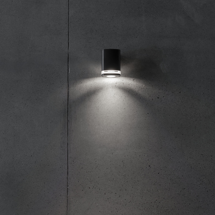 Āra sienas lampa ZEVI 1xGU10/10W/230V IP54 antracīta