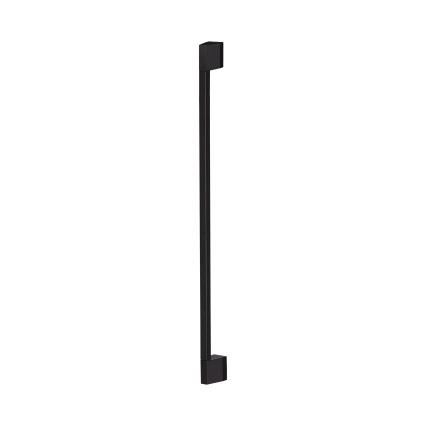LED Āra sienas lampa YALTE LED/8W/230V 4000K IP54 melna
