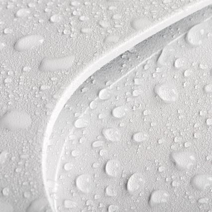 LED kāpņu gaismeklis ar kustības un krēslas sensoru EXIN LED/2,5W/230V 3000K IP65 balts apaļš