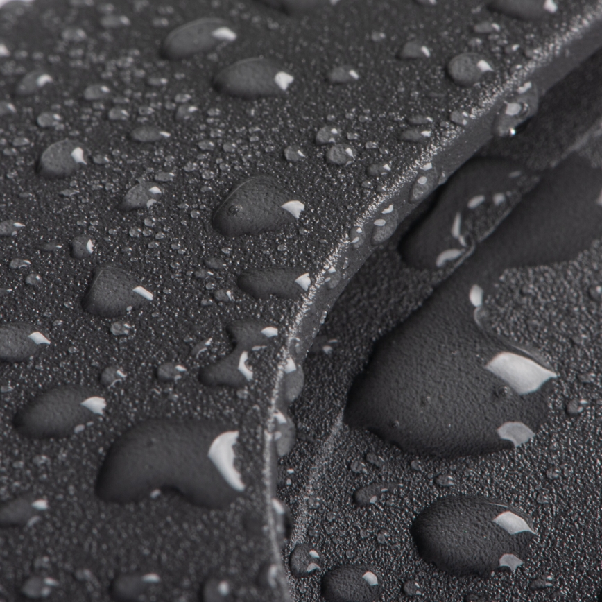 LED kāpņu gaismeklis ar kustības un krēslas sensoru EXIN LED/2,5W/230V 3000K IP65 antracīts, kvadrātveida