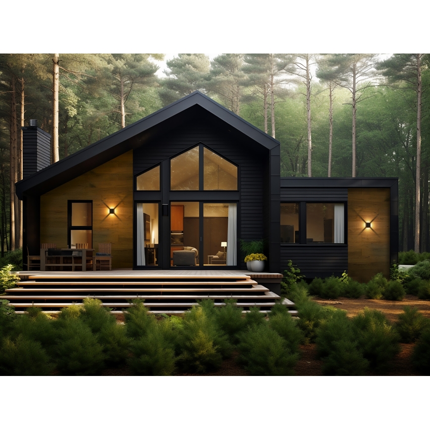 LED āra sienas gaismeklis REFAZI LED/6W/230V IP54 antracīts