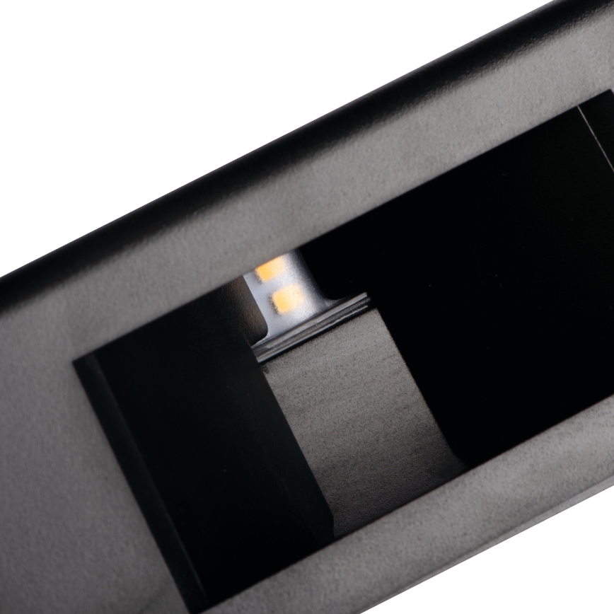 LED āra sienas gaismeklis REFAZI LED/6W/230V IP54 melns