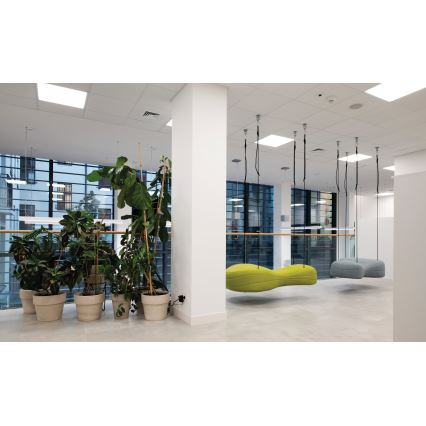 LED iebūvējamais griestu panelis BLINGO UAIO LED/38W/230V 3000/4000/6500K 60x60 cm CRI 90 UGR19