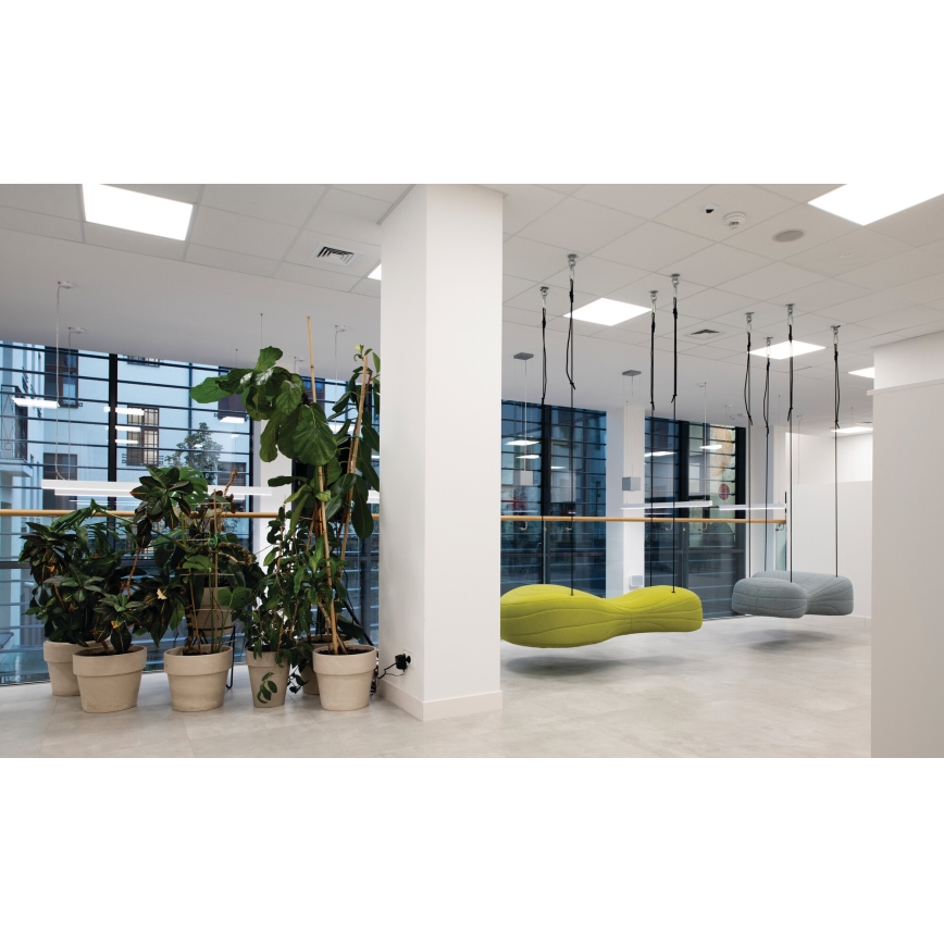 LED iebūvējams griestu panelis BLINGO UAIO LED/38W/230V 3000/4000/6500K 120x30 cm CRI 90 UGR19