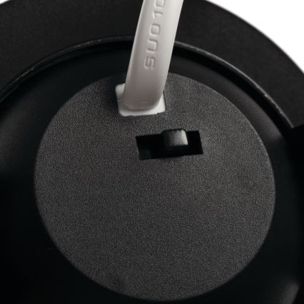 LED iebūvējamais griestu gaismeklis FIZU LED/4W/230V 3000/4000/6500K melns