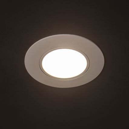 LED iebūvējamais griestu gaismeklis FIZU LED/4W/230V 3000/4000/6500K balts