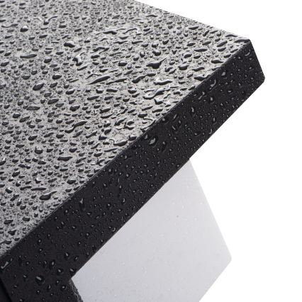 Āra sienas gaismeklis LERTO 1xE27/15W/230V IP54 melns