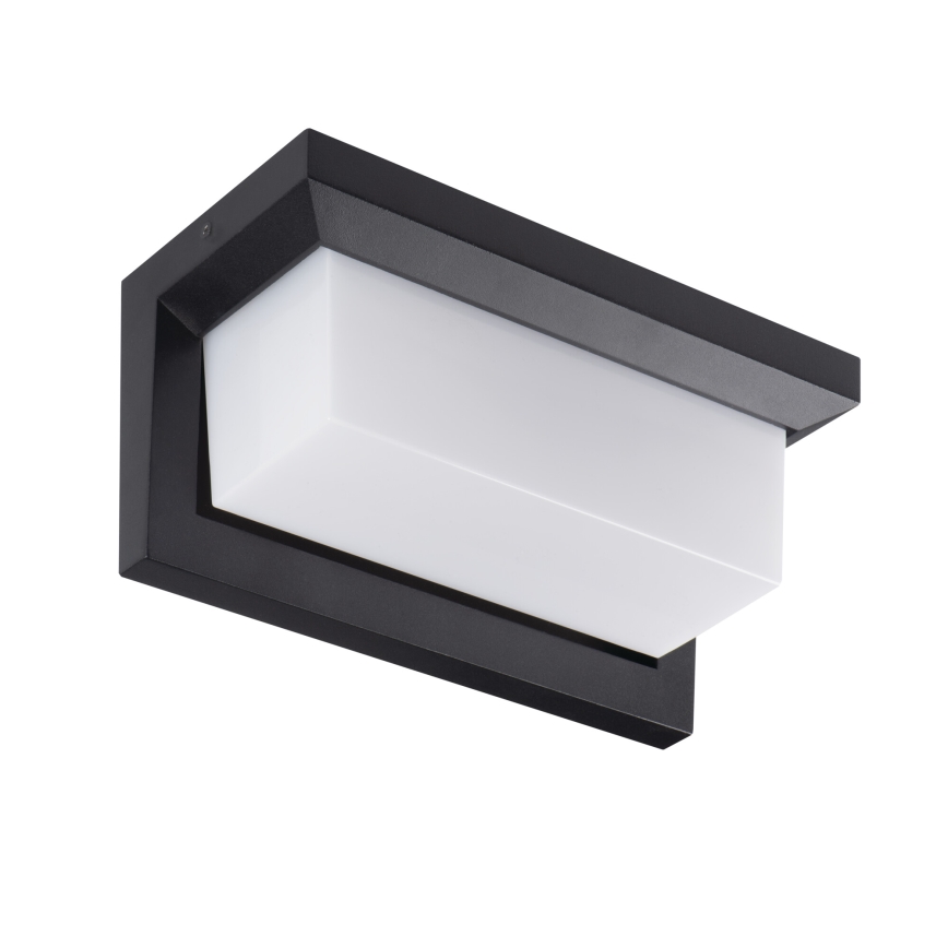 LED āra sienas gaismeklis LERTO LED/12W/230V IP54 melns