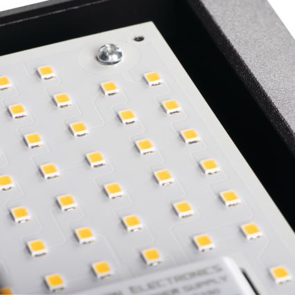 LED āra sienas gaismeklis LERTO LED/12W/230V IP54 melns