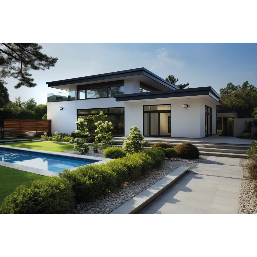 LED āra sienas gaismeklis XERTO LED/20W/230V 3000/4000/6500K IP65 melns