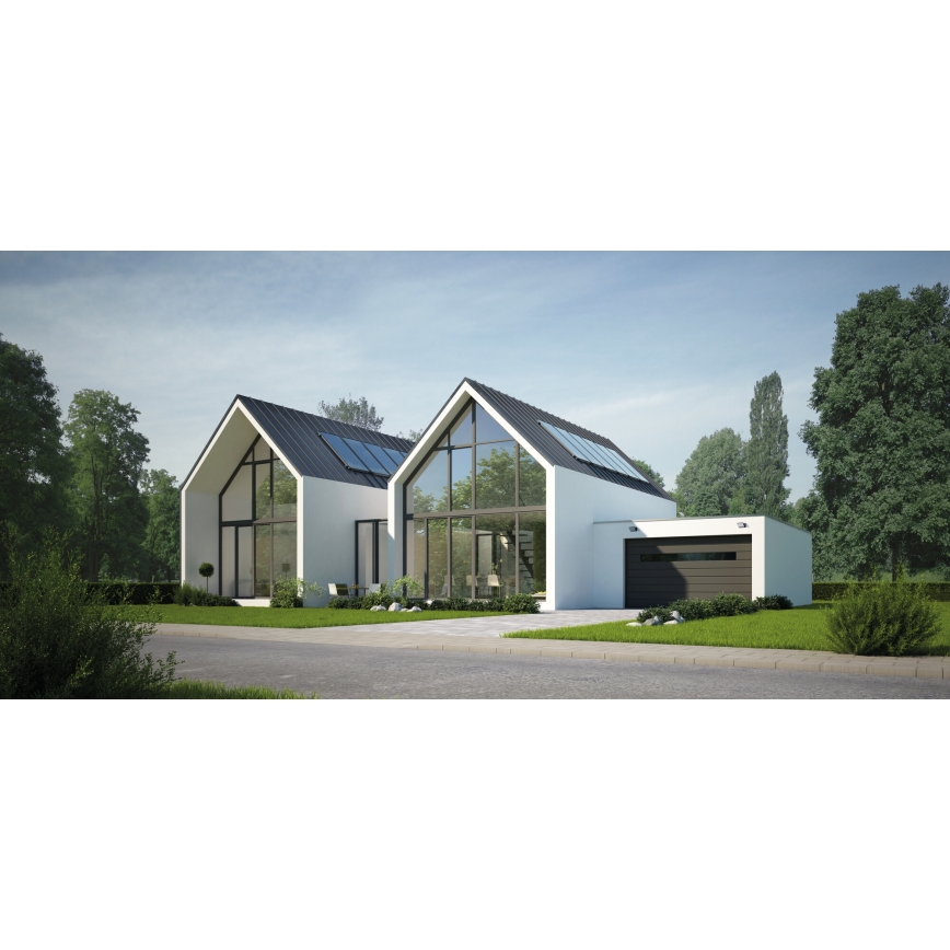 LED āra sienas gaismeklis XERTO LED/20W/230V 3000/4000/6500K IP65 melns