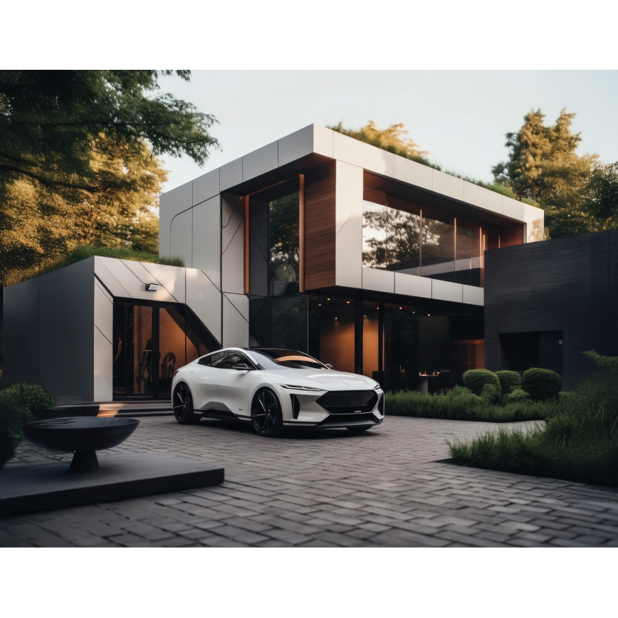 LED āra sienas lampa ar kustības un krēslas sensoru XERTO LED/20W/230V 3000/4000/6500K IP44 melna