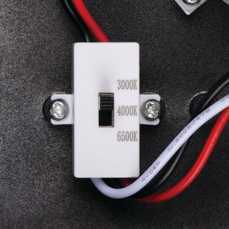 LED āra sienas lampa ar kustības un krēslas sensoru XERTO LED/20W/230V 3000/4000/6500K IP44 melna