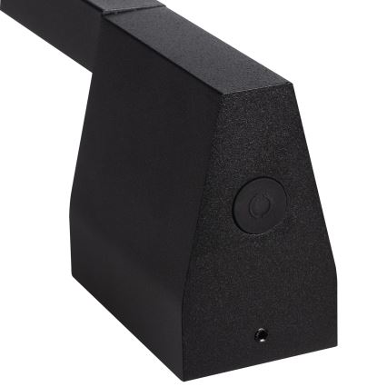 LED āra sienas gaismeklis YALTE LED/8,5W/230V 3000/4000/6500K 93 cm IP54 melns