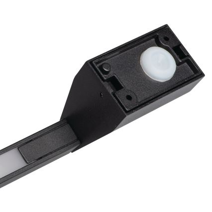 LED āra sienas gaismeklis YALTE LED/8,5W/230V 3000/4000/6500K 93 cm IP54 melns