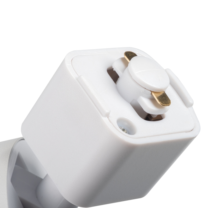 Gaismeklis sliežu sistēmai ALTEAR 3xGU10/10W/230V 1 m, balts