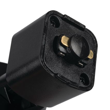 Virziena gaismeklis sliežu sistēmā ALTEAR 3xGU10/10W/230V 1,5m melns