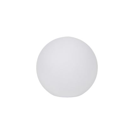 Āra lampa STONO 1xE27/15W/230V Ø 20 cm IP65 balta