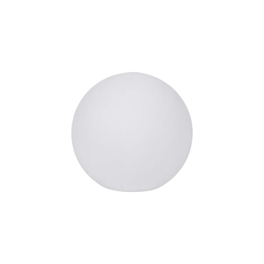 Āra lampa STONO 1xE27/15W/230V Ø 20 cm IP65 balta