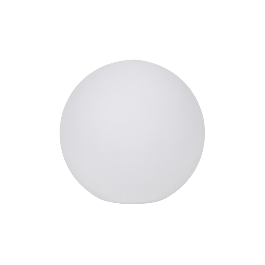 Āra lampa STONO 1xE27/20W/230V Ø 30 cm IP65 balta