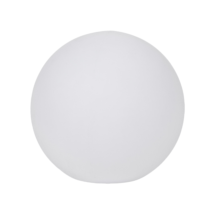 Āra lampa STONO 1xE27/20W/230V Ø 50 cm IP65 balta