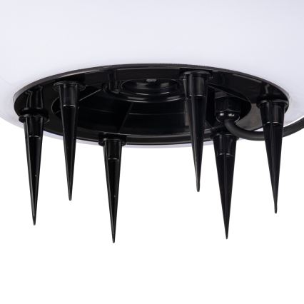 Āra lampa STONO 1xE27/20W/230V Ø 50 cm IP65 balta