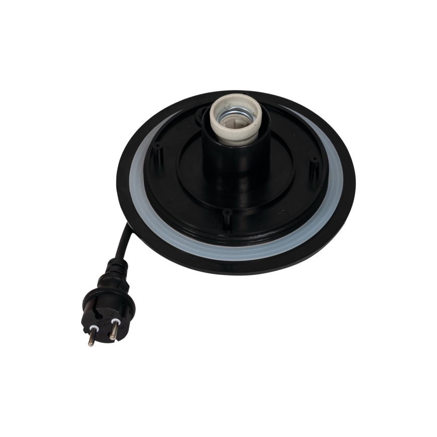 Āra lampa STONO 1xE27/20W/230V Ø 50 cm IP65 balta