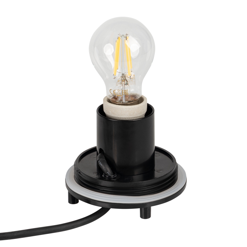 Āra lampa STONO 1xE27/20W/230V Ø 40 cm IP65 bēša
