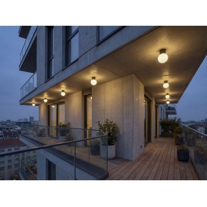 Āra prožektors STONO 1xE27/15W/230V IP65 antracīts