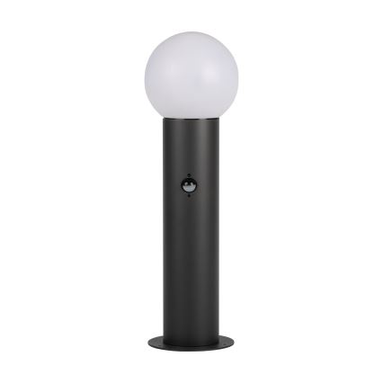 Āra lampa ar kustības un krēslas sensoru STONO 1xE27/15W/230V 50 cm IP65 antracīts