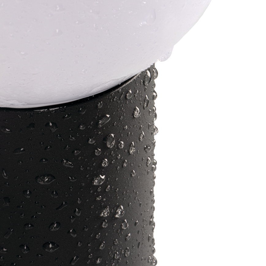 Āra lampa ar kustības un krēslas sensoru STONO 1xE27/15W/230V 50 cm IP65 antracīts