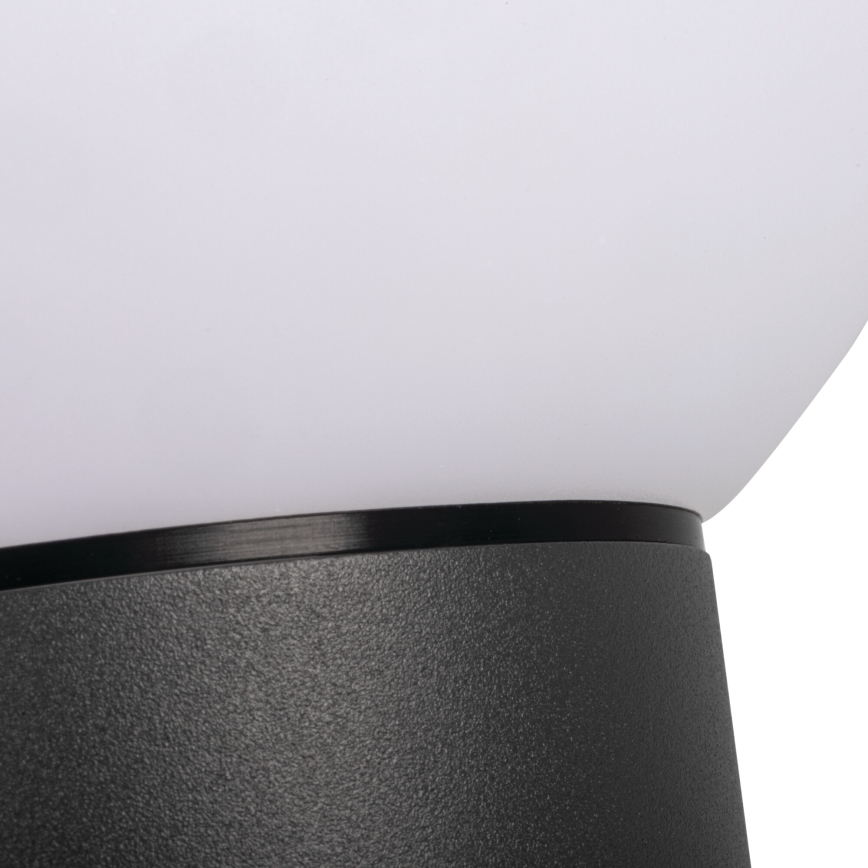 Āra lampa ar kustības un krēslas sensoru STONO 1xE27/15W/230V 50 cm IP65 antracīts