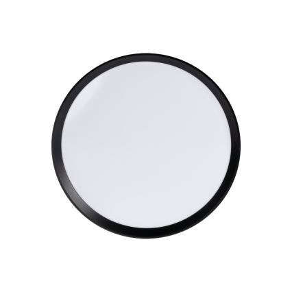 LED aptumšojams griestu lukturis LIXAN LED/47W/230V 3000-6500K pr. 38,6 cm balts/melns + tālvadība