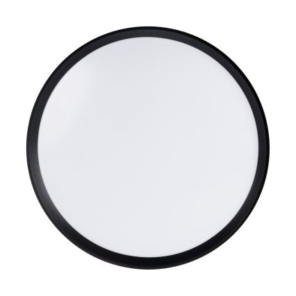 Dimmējams LED griestu gaismeklis LIXAN LED/65W/230V 3000-6500K Ø 48,6 cm balts/melns + tālvadības pults