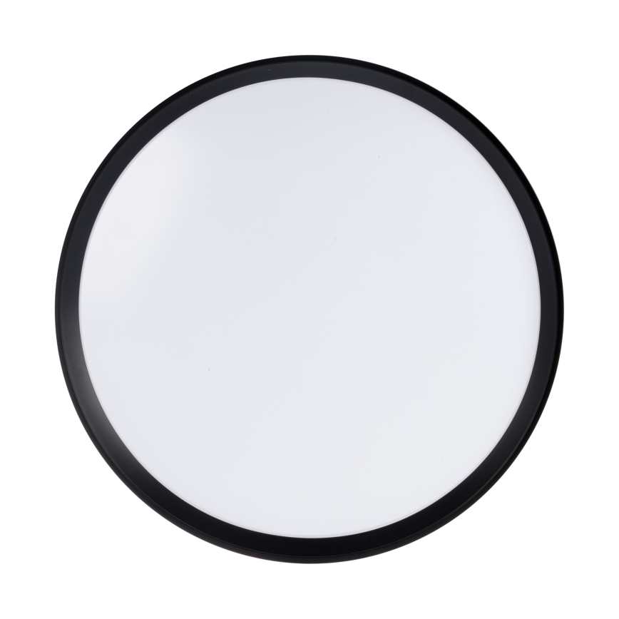 Dimmējams LED griestu gaismeklis LIXAN LED/65W/230V 3000-6500K Ø 48,6 cm balts/melns + tālvadības pults